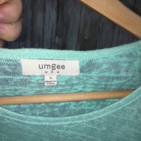 Umgee Mint Lace Blouse - Picture 4 of 4